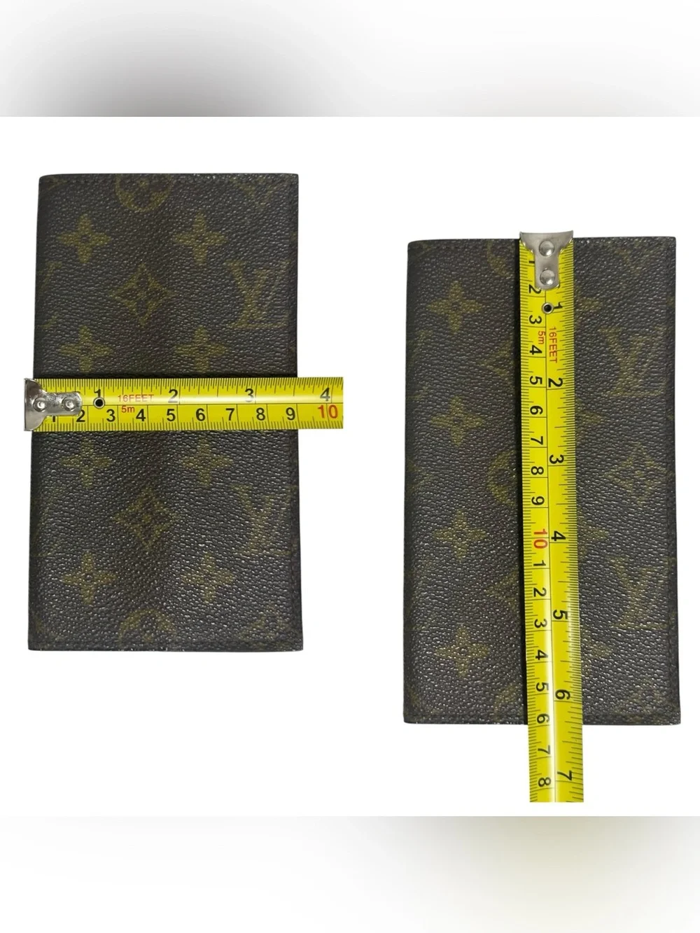 Louis Vuitton Monogram Vintage Leather Checkbook & Bill Holder